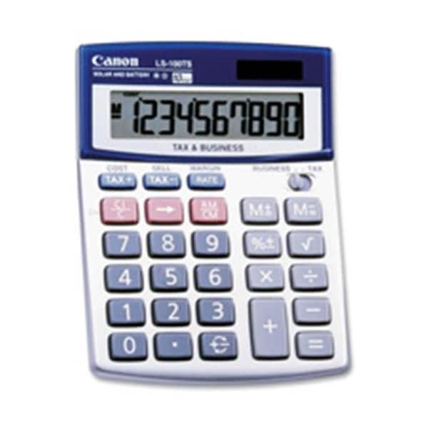 Canon Canon CNMLS100TS 10-Digit Calculator- Dual Power- 4in.x5-.33in.x1-.2in. CNMLS100TS - main